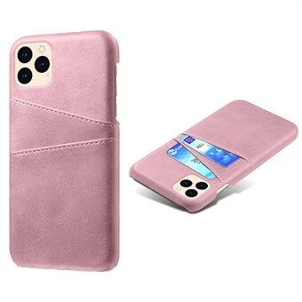 KSQ PU Leather Coated Plastic Case with Double Card Slots for iPhone 12 mini