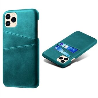 KSQ PU Leather Coated Plastic Case with Double Card Slots for iPhone 12 mini
