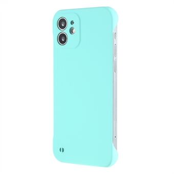 For iPhone 12 mini 5.4 inch Frameless Half Cover Protective Skin-touch Hard PC Mobail Phone Case