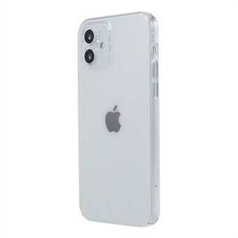 For iPhone 12 mini 5.4 inch Phone Case Hard PC Anti-scratch HD Clear Phone Back Cover
