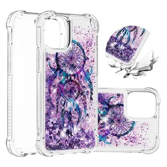 Pattern Printing Glitter Powder Sequins TPU Case for iPhone 12 Pro/12
