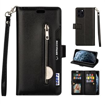Multiple Card Slots Leather Wallet Cover for iPhone 12 Pro/12