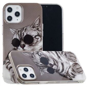 Animal Series IMD Soft TPU Case Phone Cover for iPhone 12 Pro Max 6.7 inch
