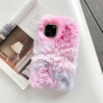 Plush Coated TPU Shell Case for iPhone 12 Pro Max 6.7-inch