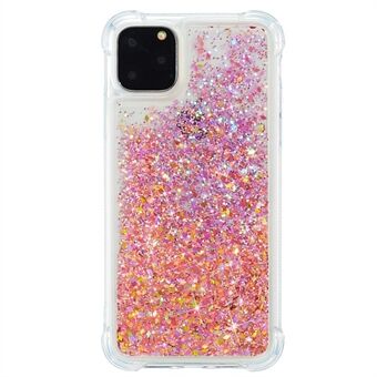 Pure Color Glitter Powder Quicksand TPU Case for iPhone 12 Pro Max 6.7 inch