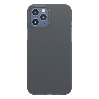 BASEUS Comfort Series Ultra-thin Matte PP Back Cover for iPhone 12 Pro Max 6.7 inch - Transparent Black
