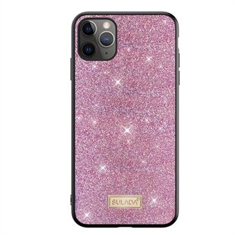SULADA Dazzling Glittery Surface Leather TPU Case for iPhone 12 Pro Max Shell