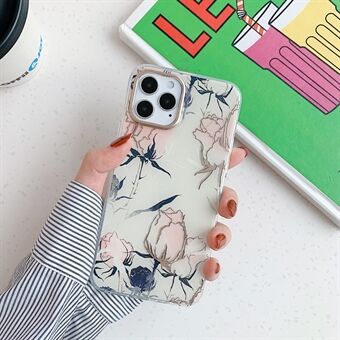 Natural Series Flower Elements Pattern Printing TPU Case for iPhone 12 Pro Max