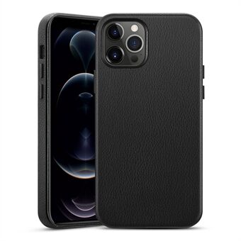 ESR Metro Premium Series Genuine Leather with Soft Fabric Inner + PC Protection Case for iPhone 12 Pro Max 6.7 inch