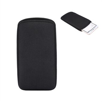 Universal Neoprene Fabric Pouch Bag Case for 6.4-7.2 inches Smartphones