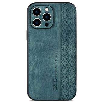 AZNS For iPhone 12 Pro Max 6.7 inch Slim Fit Cell Phone Case Imprinted Pattern PU Leather+TPU Phone Cover