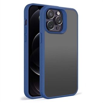 Style G For iPhone 12 Pro Max Fall Protection Skin-touch Matte TPU+PC Phone Case Back Cover
