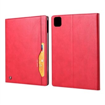 Wallet Stand Leather Tablet Protective Case with Pen Slot for iPad Air (2020)