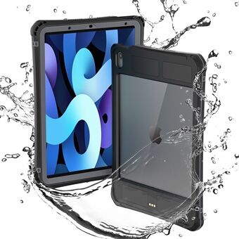 PC+TPU Protection Waterproof Case Transparent Back Shell for iPad Air (2020)