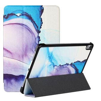 Shockproof A Series Pattern Printing Silk Texture Tablet Protective Case Stand Cover for iPad Air (2020)