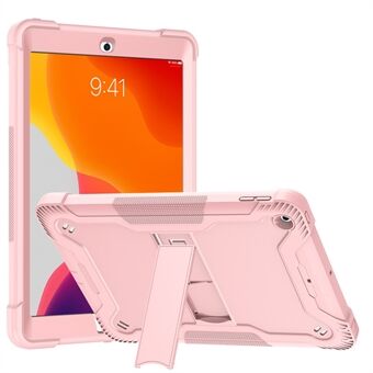 Kickstand Shockproof Cover for iPad 10.2 (2019) / (2020) / (2021) , Silicone + PC Tablet Case
