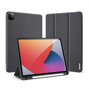 DUX DUCIS Tri-fold Stand Design Business Style Tablet Protective Case with Pen Slot for iPad Pro 11-inch (2021) (2020)