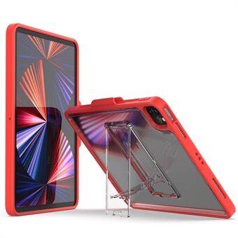 MUTURAL Qingfeng Series for iPad Pro 11-inch (2021) / (2020) / (2018) Shockproof Tablet Cover Kickstand PC + TPU Anti-drop Hybrid Case