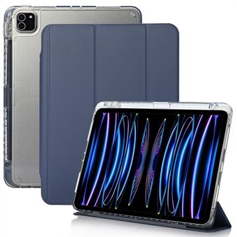 For iPad Pro 11 (2020) / (2021) / (2022) Protective Case Auto Sleep / Wake PU Leather Tablet Cover with Small Lock Buckle
