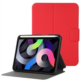 Supporting Stand PU Leather+TPU Tablet Protective Case Shell with Pen Slot for iPad mini (2021)