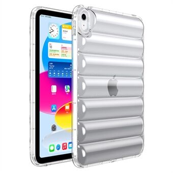 For iPad mini (2021) 8.3 inch Soft TPU Tablet Case Anti-drop Down Jacket Design Back Cover