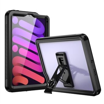 FS Tablet Case for iPad mini (2021) IP68 Waterproof Shockproof Dustproof Kickstand Cover with Screen Protector