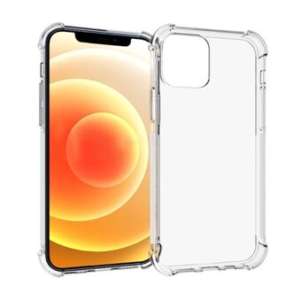 Transparent Shockproof Anti-slip TPU Phone Case Cover for iPhone 13 6.1 inch