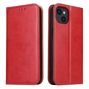 PU Leather Texture Well-protected Wallet Stand Design Phone Case for iPhone 13