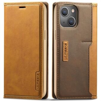 LC.IMEEKE LC-001 Series Magnetic Buckle Full Protection Leather Cell Phone Case with Card Slots for Apple iPhone 13 6.1 inch