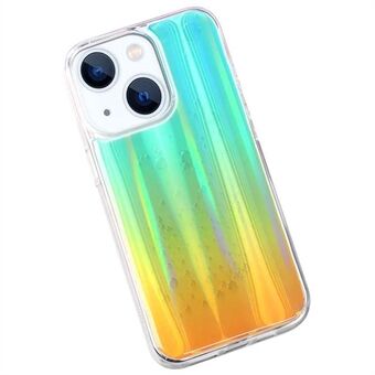 SALADA Dream Series Soft TPU Case Dazzling Epoxy Surface Stylish Anti-drop Phone Cover Shell for iPhone 13 6.1 inch