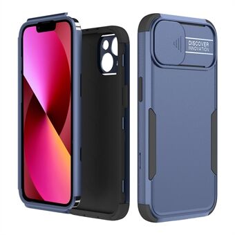 For iPhone 13 6.1 inch Commuter Series Phone Case Camera Protection Design Hard PC Soft TPU Back Cover