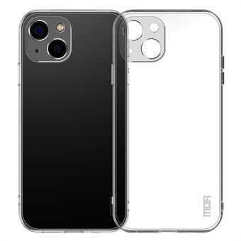 MOFI Transparent Phone Case for iPhone 13 6.1 inch, Flexible TPU Cover with Independent Button