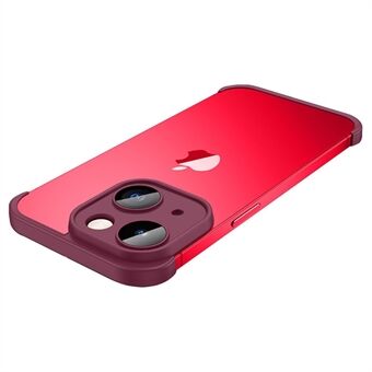 TPU Phone Edge Case for iPhone 13 6.1 inch , No-Backplate Corner Raised Bezel Phone Bumper Cover