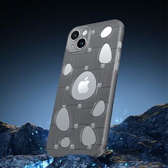 XUNDD For iPhone 13 6.1 inch Drop-proof TPU Phone Case Heat Dissipation Holes Anti-scratch Cover