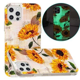 Glow In Dark IMD Flexible TPU Back Case Cell Phone Protective Cover Shell for iPhone 13 Pro 6.1 inch