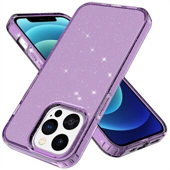 GW18 Crystal Clear Glitter Sparkly Bling Soft TPU Case Cover for iPhone 13 Pro 6.1 inch