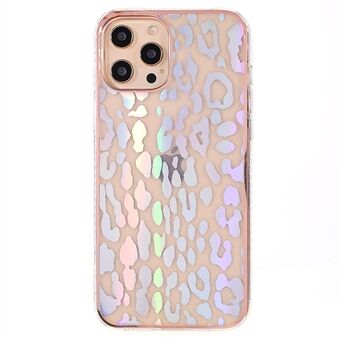 Mobile Phone Case for iPhone 13 Pro 6.1 inch, IMD Pattern Electroplating Soft TPU Protector