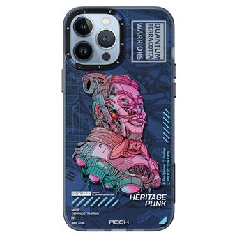 ROCK Heritage Punk InShare Series for iPhone 13 Pro 6.1 inch IMD Animal Pattern Matte Case PET+TPU Anti-Scratch Cover