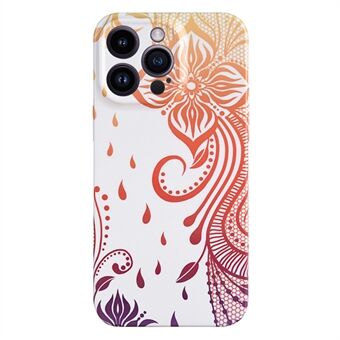 For iPhone 13 Pro 6.1 inch Hard PC Drop Protection Phone Case Paper-cut Pattern Printing Phone Cover