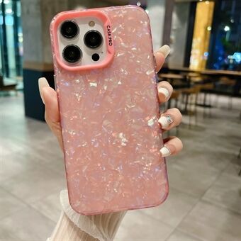 Shockproof Case for iPhone 13 Pro 6.1 inch Shell Texture Acrylic PC Cover Anti-Fall Slim Phone Protector