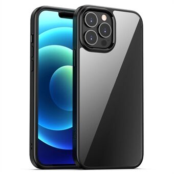 IPAKY Clear PC Back + TPU Edges Combo Skin Feel Fall Prevention Protective Case for Apple iPhone 13 mini 5.4 inch