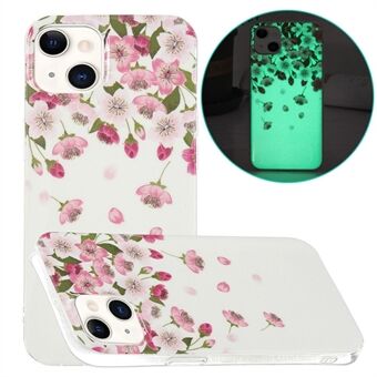 IMD Luminous Night Glow Soft TPU Back Case Phone Protective Cover Shell for iPhone 13 mini 5.4 inch