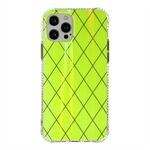 Aurora Rhombus Pattern Anti Fall Acrylic + TPU Phone Case Cover for iPhone 13 mini 5.4 inch