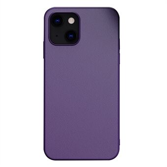 Litchi Texture PU Leather + PC + TPU Hybrid Phone Case Cover for iPhone 13 mini 5.4 inch
