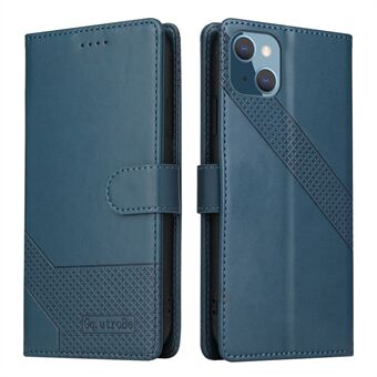 GQ.UTROBE 009 Series Full Protection Leather Phone Wallet Cover Shell for iPhone 13 mini 5.4 inch