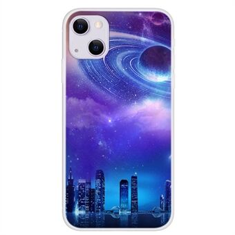 Pattern Printing Cosmic Space Anti-Drop Soft TPU Cell Phone Case for iPhone 13 mini 5.4 inch