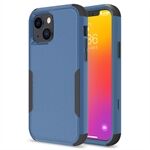 3 in 1 Detachable Cell Phone Cover Shock-Proof Anti-scratch Protector TPU + PC Phone Case for iPhone 13 mini 5.4 inch