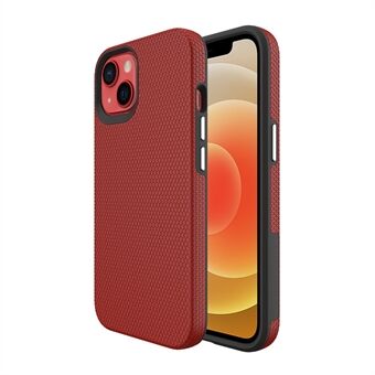 Unique Rigid Texture PC + Soft TPU Anti-Scratch Lightweight Stylish Independent Buttons Hybrid Cases for iPhone 13 mini 5.4 inch