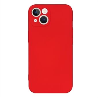 For iPhone 13 mini 5.4 inch 2.2mm Thickness Rubberized TPU Case Soft Fiber Lining Protective Cover