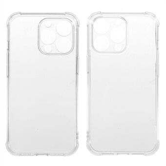 Anti-Drop Precise Cutout Transparent Soft TPU Phone Case Shell for iPhone 13 Pro Max 6.7 inch
